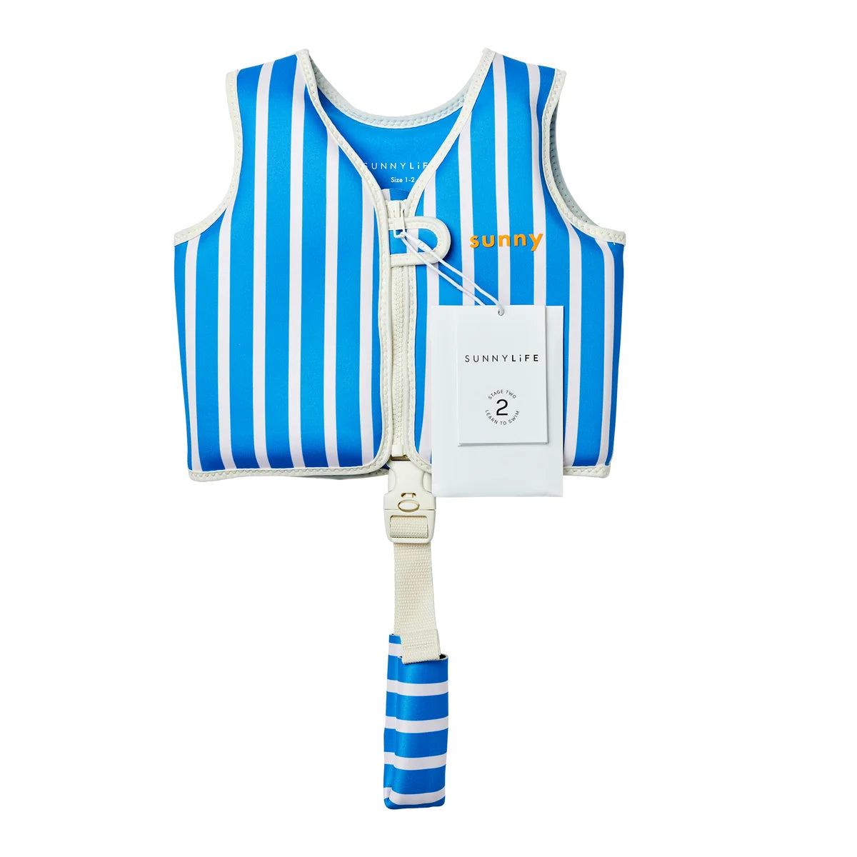 Sunnylife - Kids Swim Vest - Tino the Tiger Blue