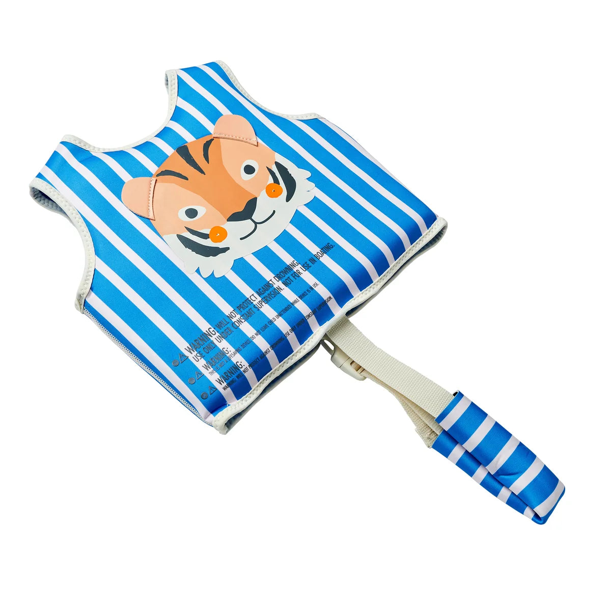 Sunnylife - Kids Swim Vest - Tino the Tiger Blue