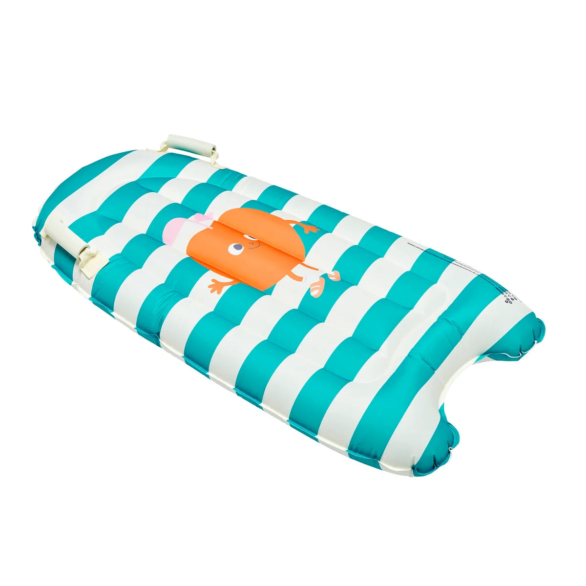 Sunnylife - Kids Surf Mat - Poppy the Peach Green Stripe