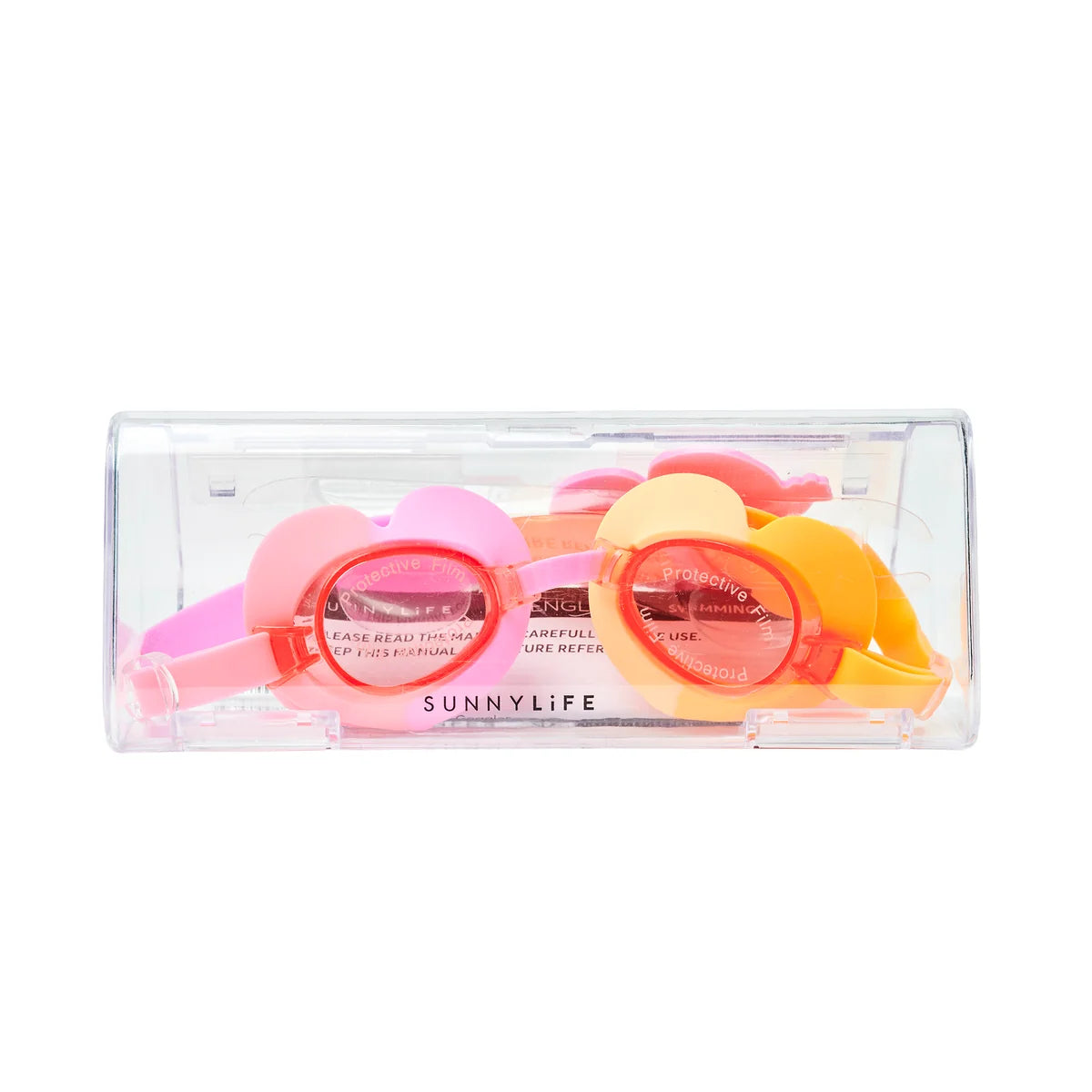 Sunnylife - Kids Swim Goggles - Poppy the Peach Multi