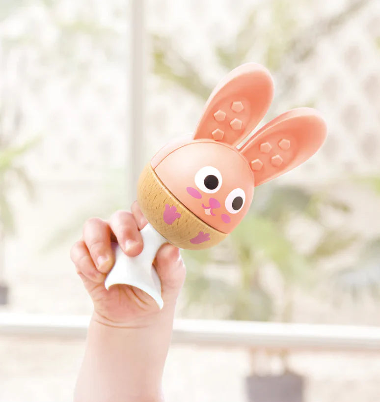 Hape - Cheery Critter Rattle Trio