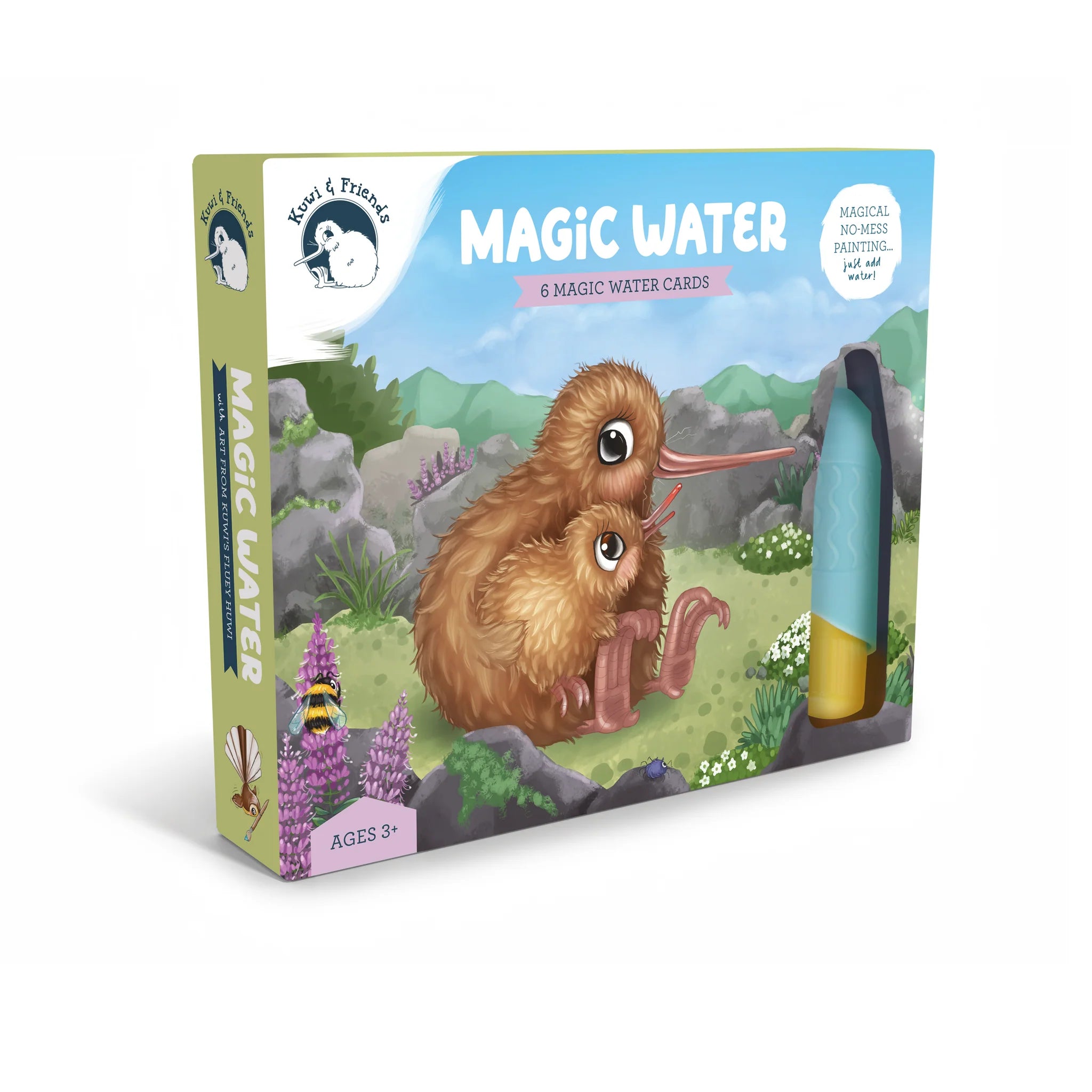 Kuwi + Friends - Magic Water Cards - Kuwi's Fluey Huwi