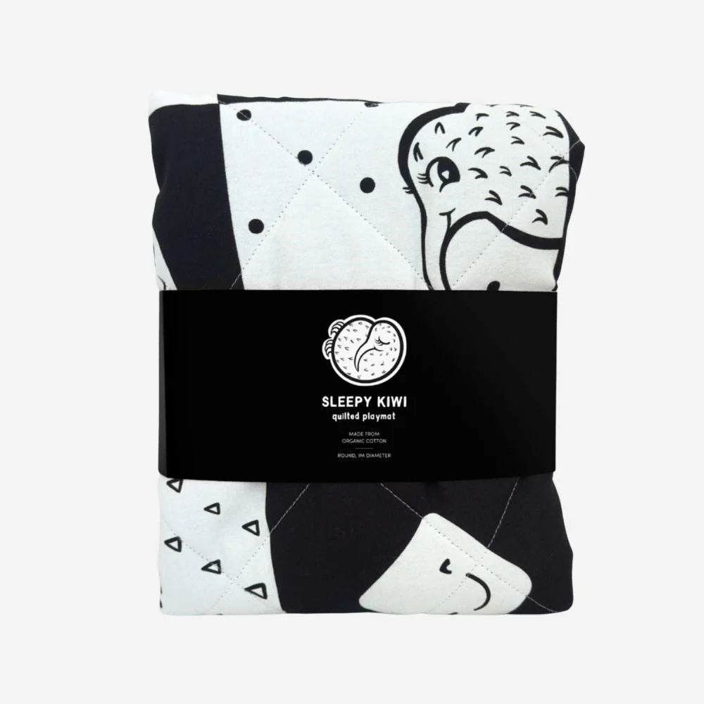 Sleepy Kiwi - Quilted Play Mat
