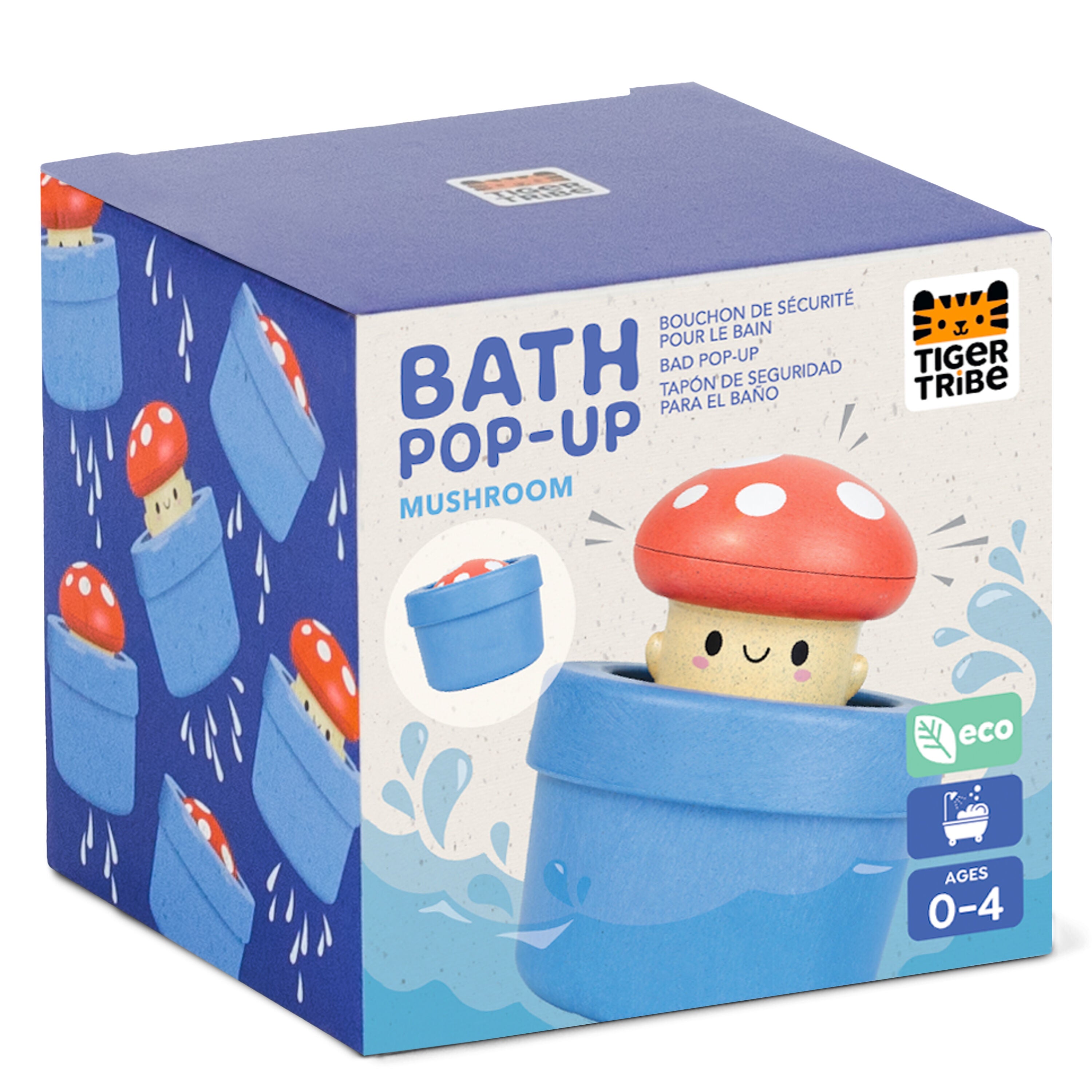 Tiger Tribe - Bath Pop-Up - Mushroom