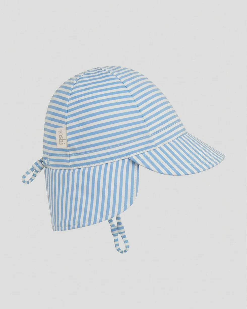 Toshi - Flap Cap Mini - Sea