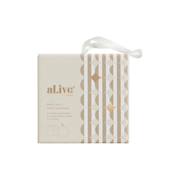 Al.ive - Body Care Travel Ornament - Sea Cotton + Coconut