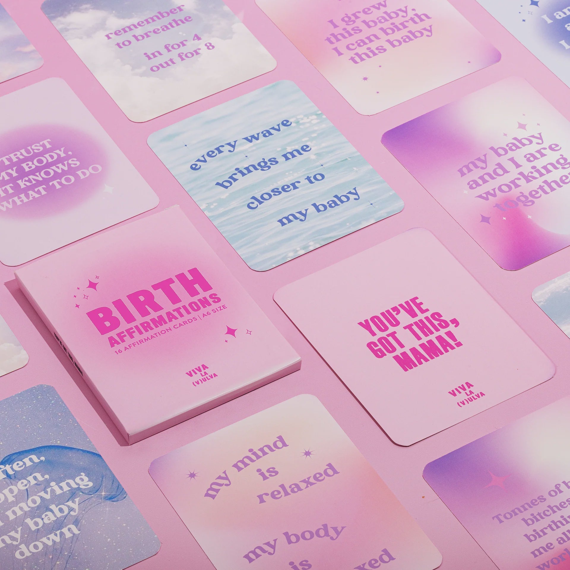 Viva la Vulva - Birth Affirmation Cards