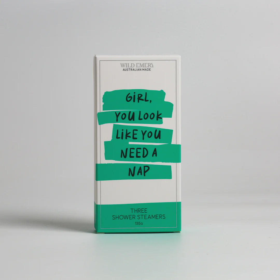 Wild Emery - Girl, You Look Like You Need A Nap - 3pk Shower Steamer