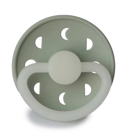 Frigg Pacifier - Latex - Moon Phase Night Glow