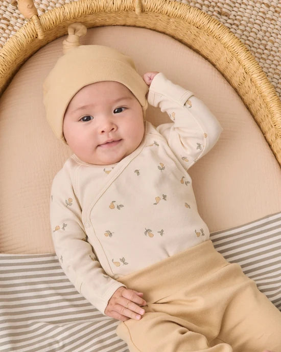 Quincy Mae - Bodysuit + Pants Set - Pears Butterscotch
