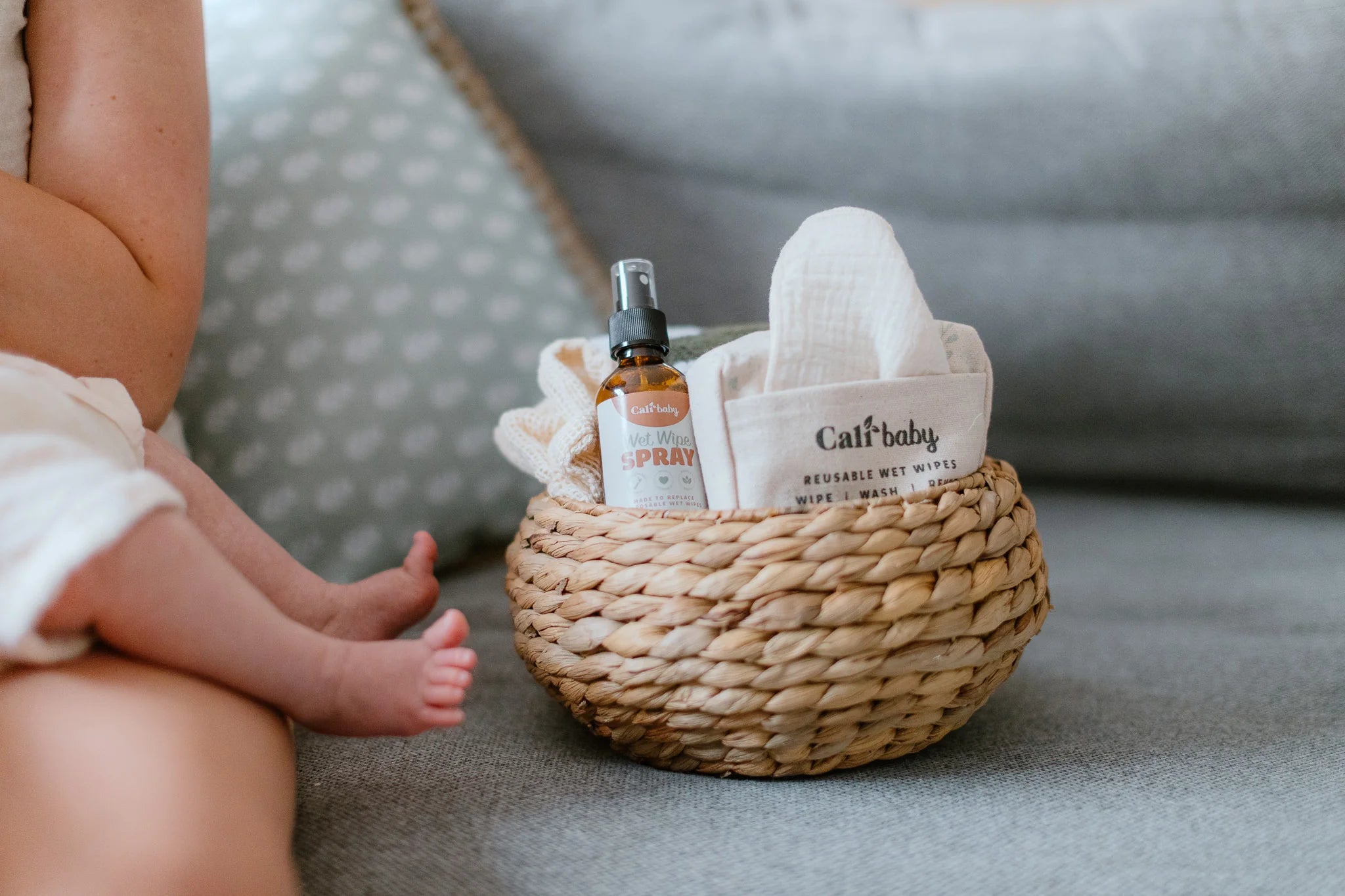 Caliwoods - Reusable Muslin Cloths