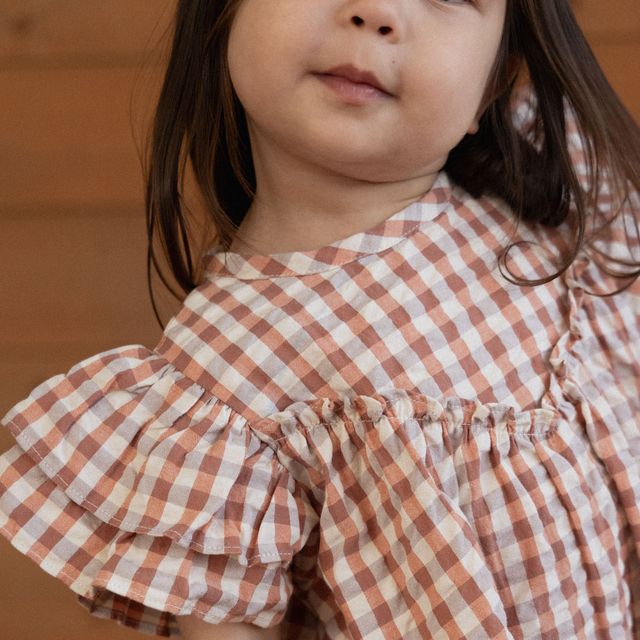 Nature Baby - Una Dress - Dandelion Gingham