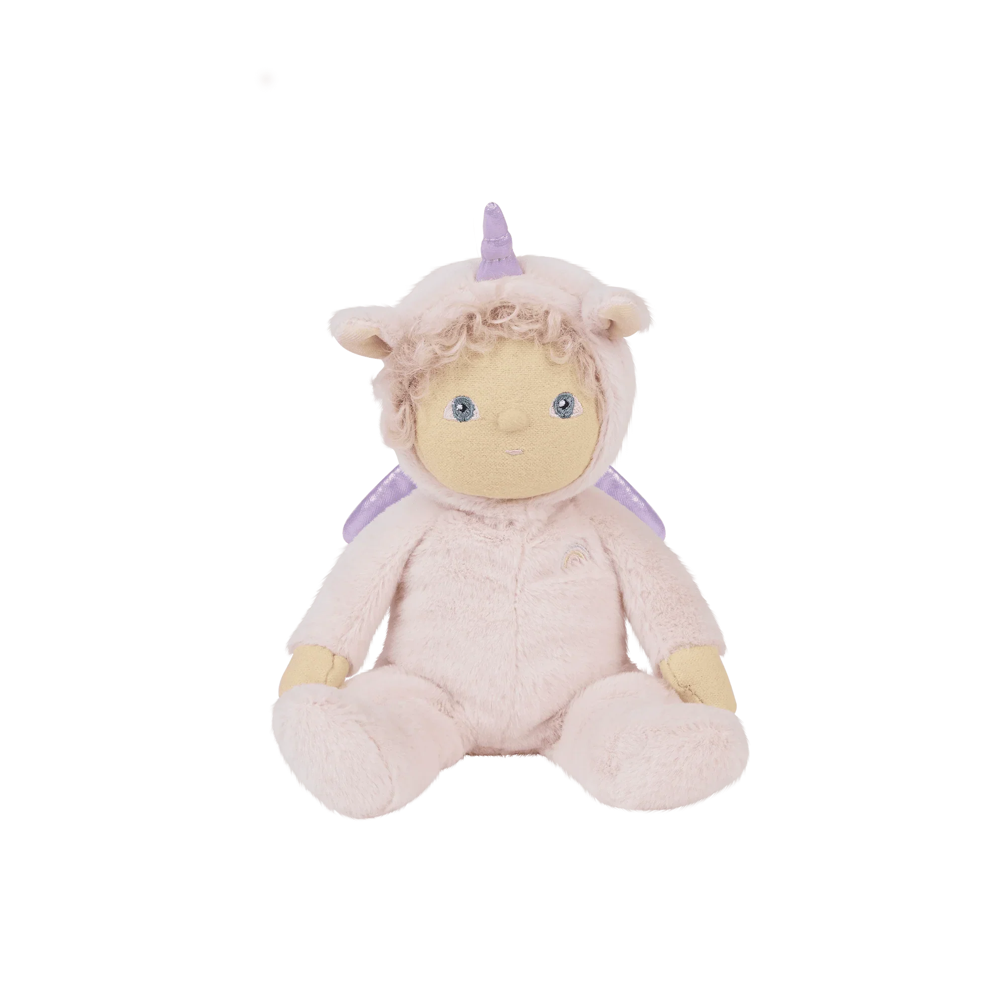 Olli Ella - Dinky Dinkum Doll - Unicorns Una Pink