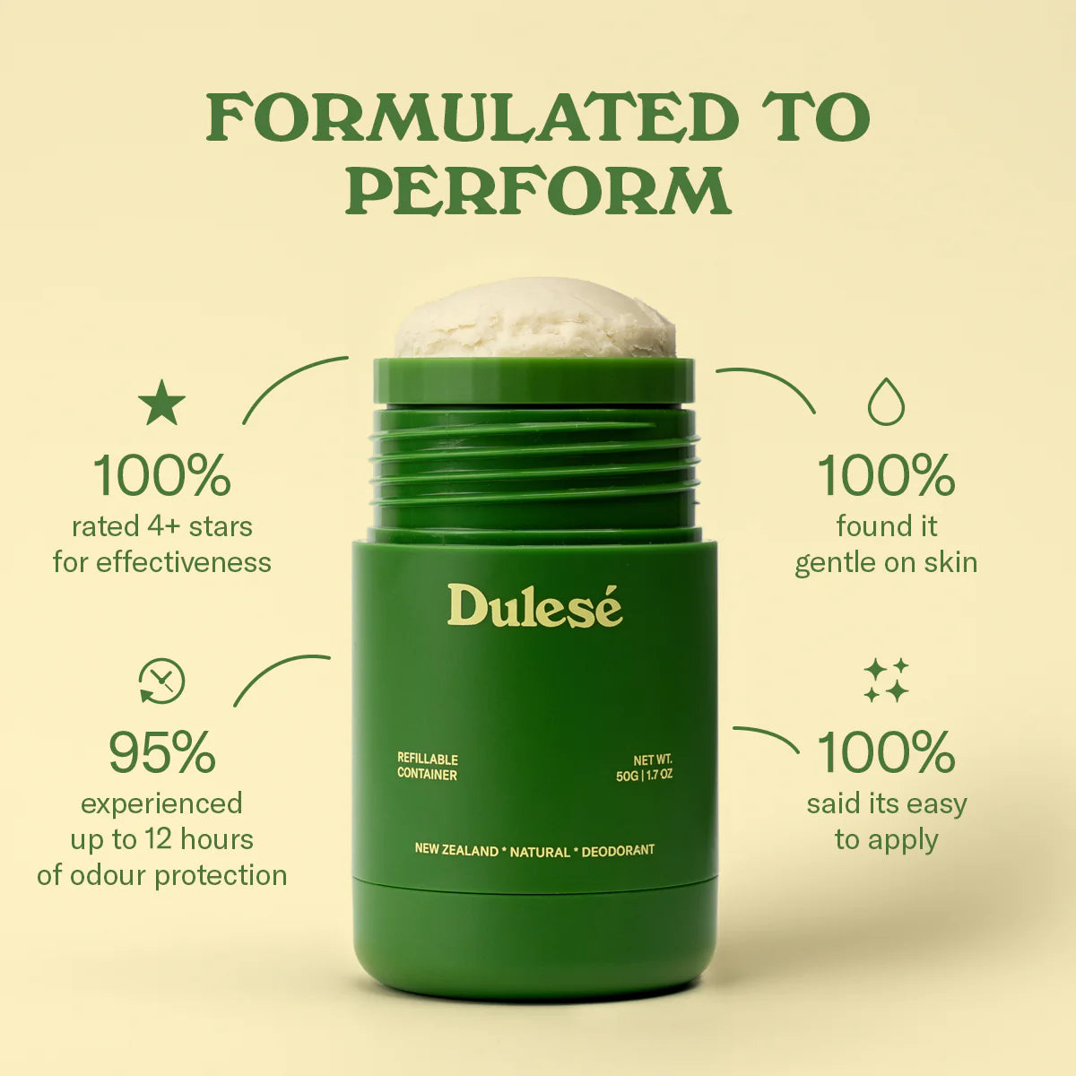Dulesé - Refillable Natural Deodorant