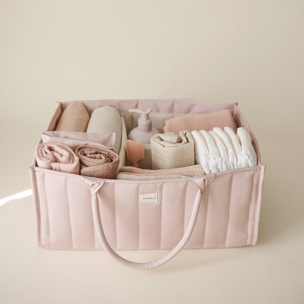 Diaper Caddy - Blush