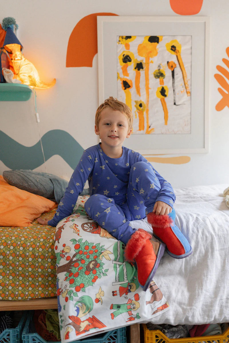 G.Nancy - So Blue | Limited Edition Bright Star Long PJ Set
