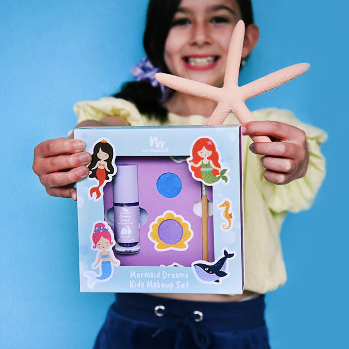 No Nasties - Natural Kids Makeup Gift Set - Mermaid Dreams