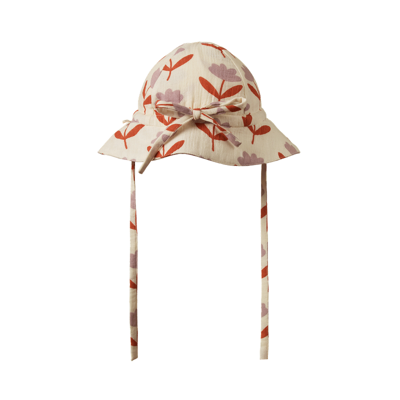 Nature Baby - Muslin Sunhat - Fleurette