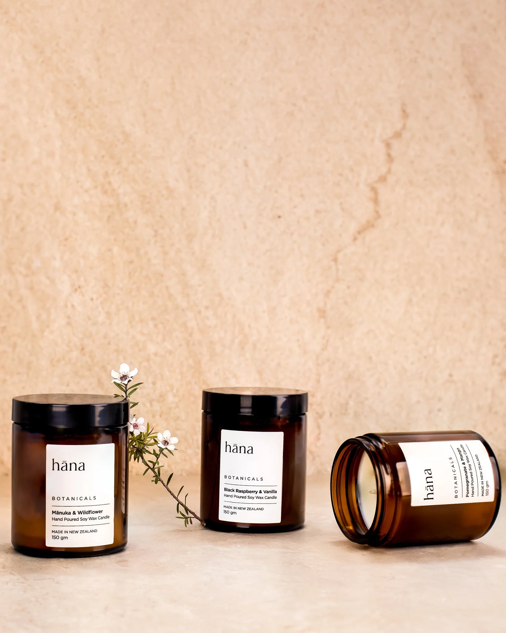 Hana Botanicals - Home Essential Natural Soy Candles