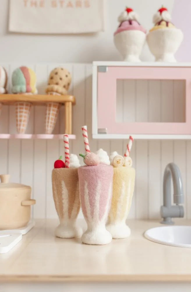 Felt Food - 'Shake It Up' Milkshakes