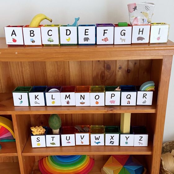 Tile Tek - Tile Topper Alphabet Uppercase 40pc