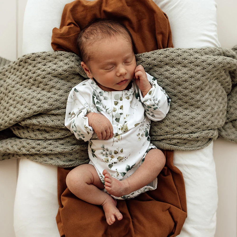 Snuggle Hunny - L/S Organic Bodysuit - Eden