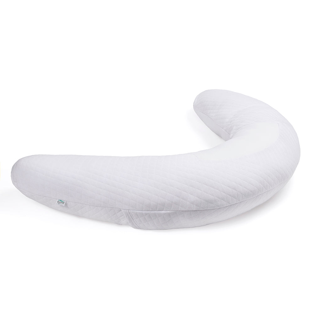 Purflo - Breathe Pregnancy Pillow - Luxe White