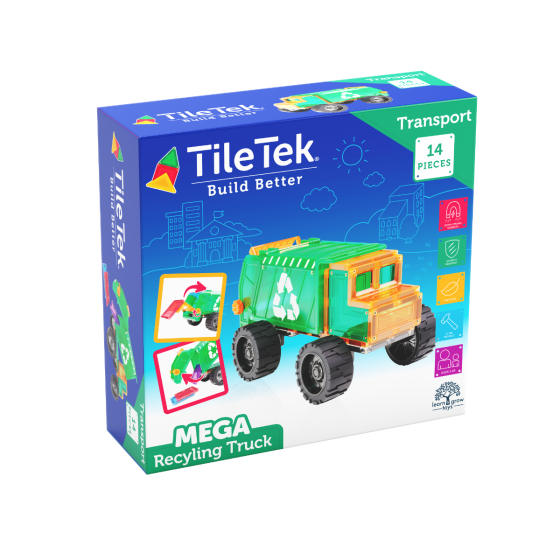 Tile Tek - Mega Recycling Truck 14pc