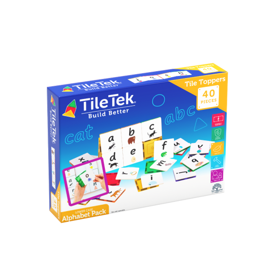 Tile Tek - Tile Topper Alphabet Lowercase 40pc
