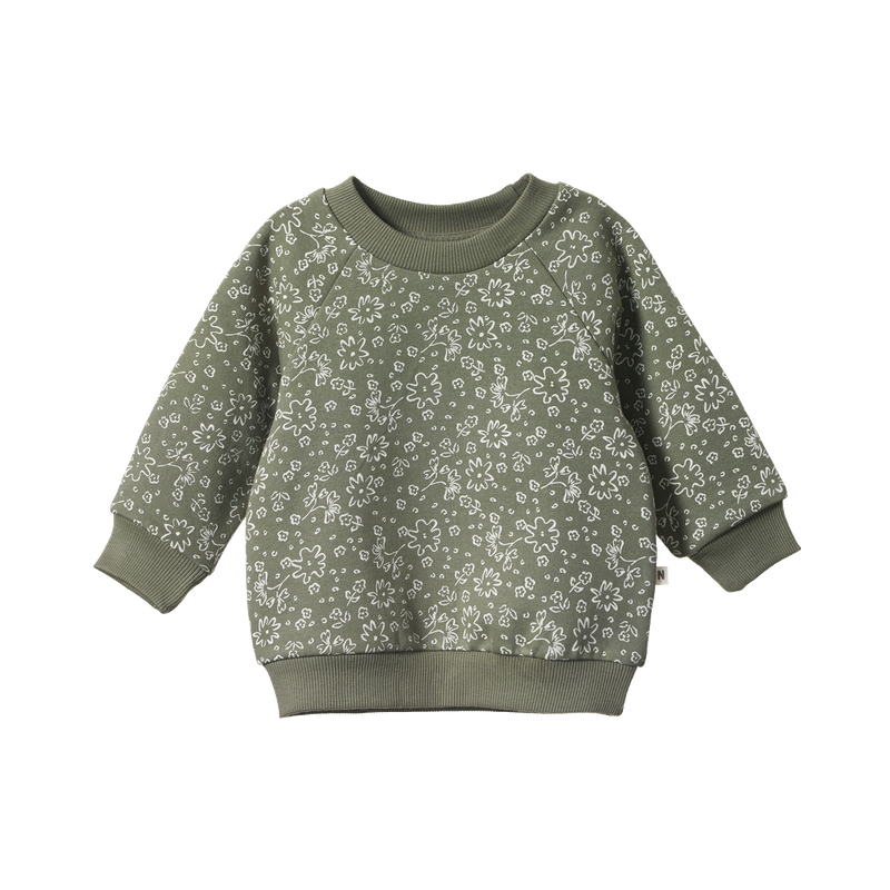 Nature Baby - Emerson Sweater - Bloomsbury Nettle