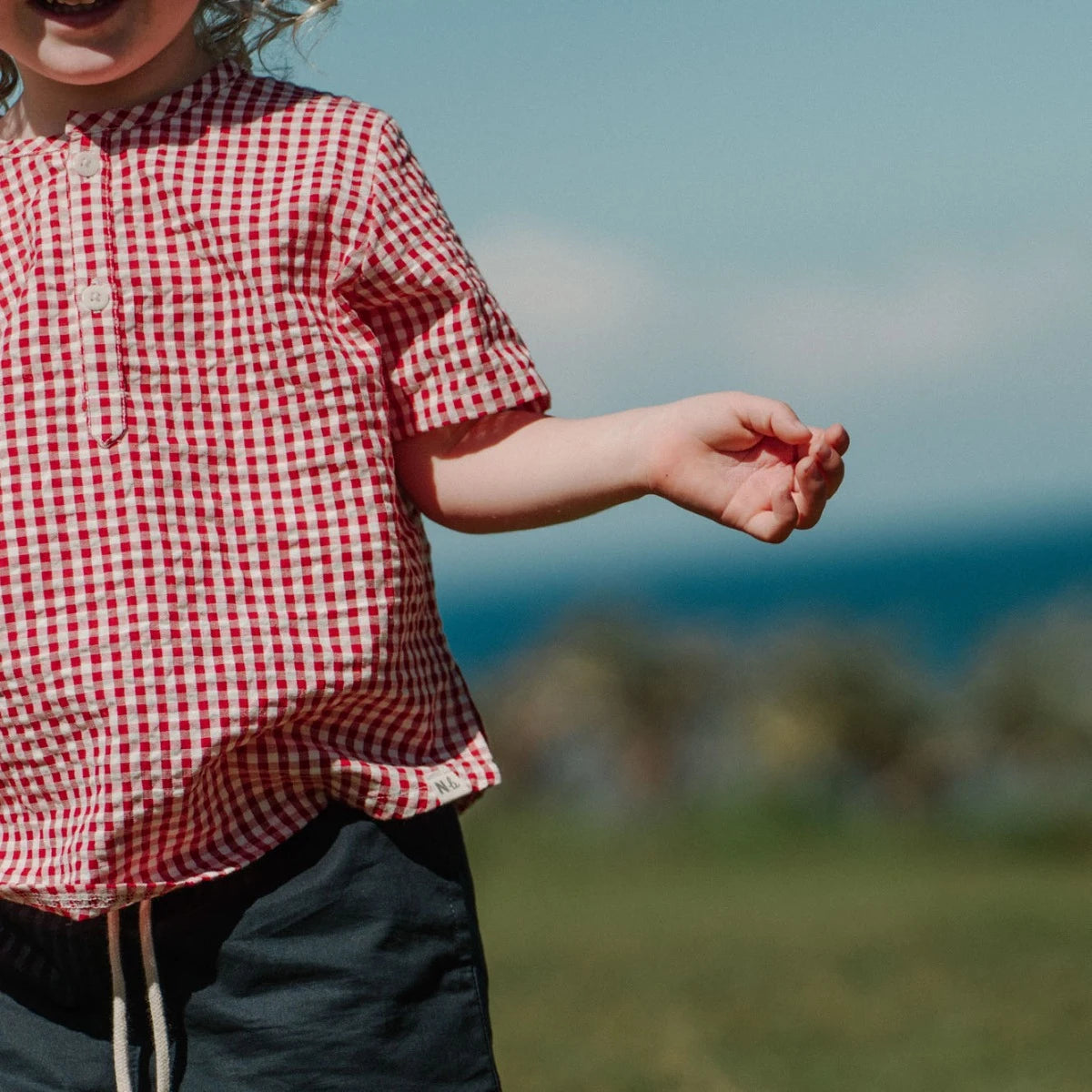 Nature Baby - S/S Caravan Shirt - Red Check