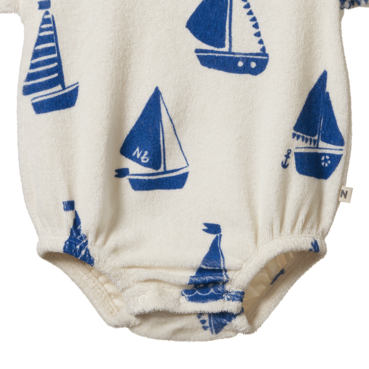 Nature Baby - Juno Romper Terry - Regatta