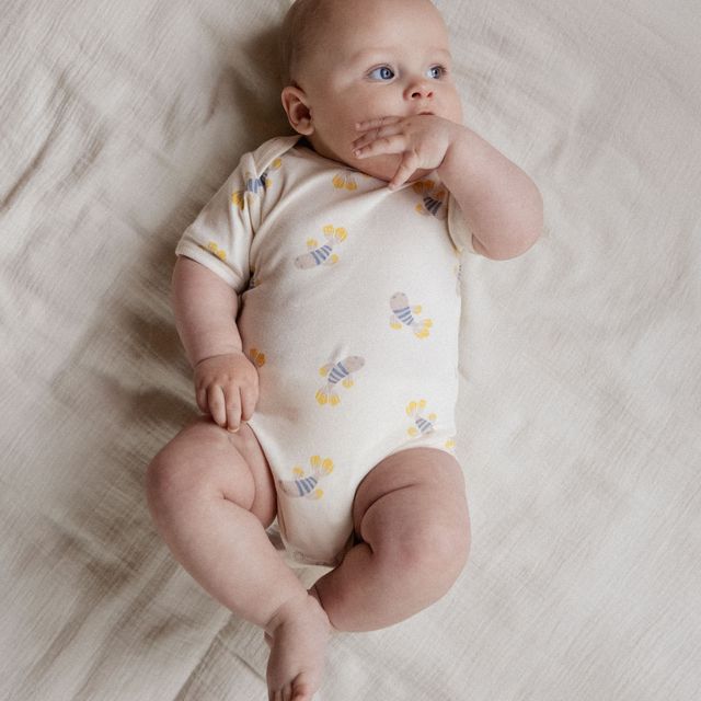 Nature Baby - S/S Bodysuit - Fish Fable