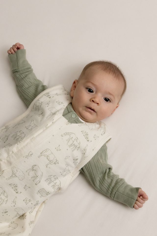 Woolbabe 3-Seasons Front Zip - Farmyard - 3-24M