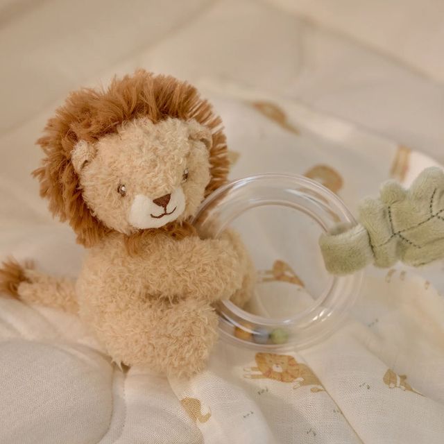 Safari Friends - Lion Ring Rattle