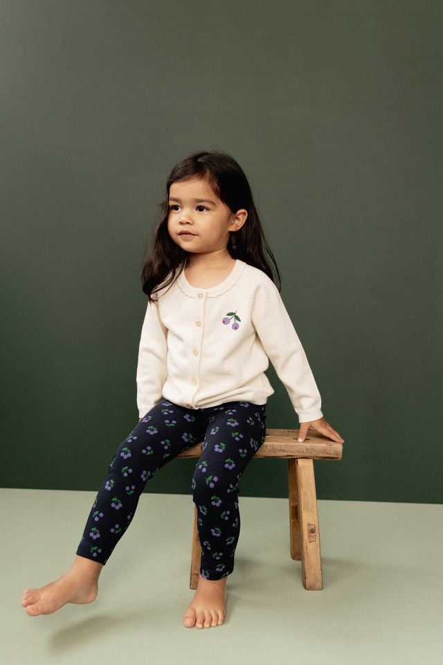 Nature Baby - Piper Cardigan - Winter Berry