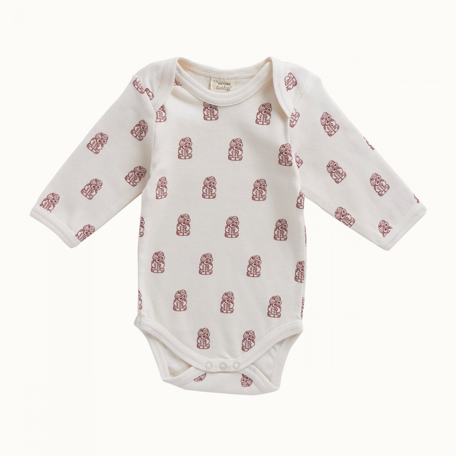 Nature Baby - L/S Bodysuit - Tiki Print