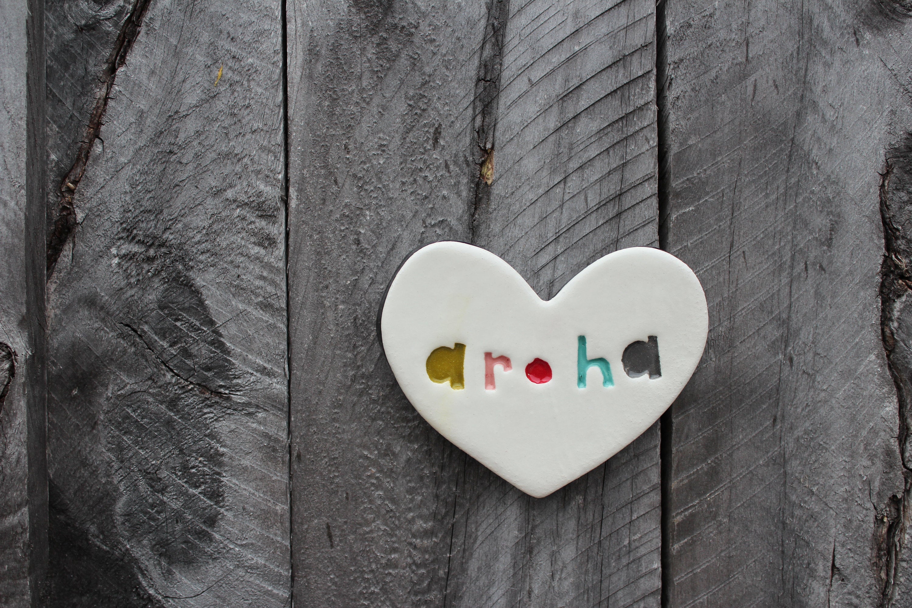 Ceramic Floating Hearts