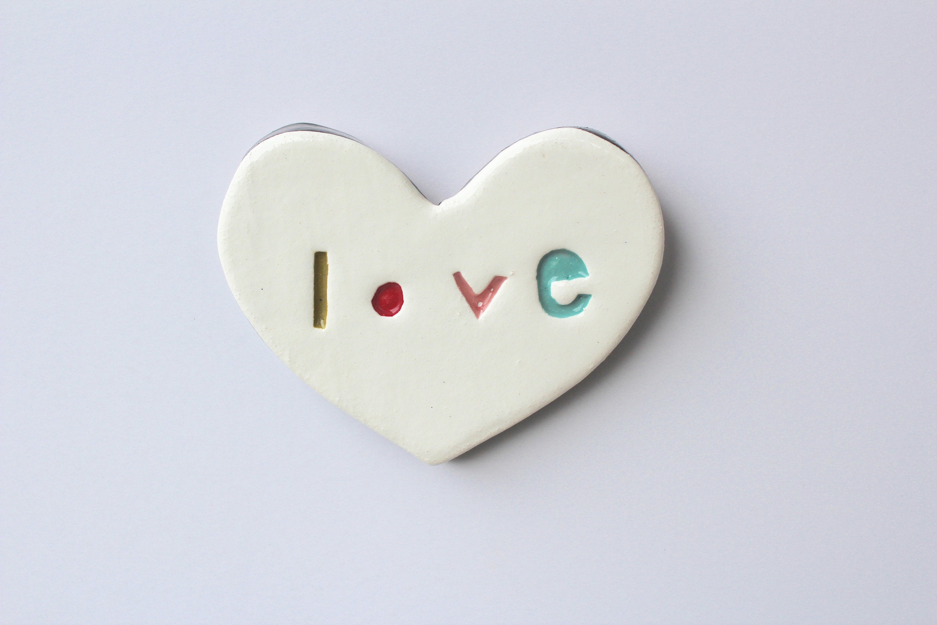 Ceramic Floating Hearts