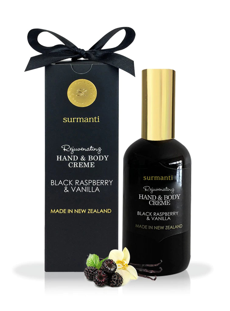 Hand + Body Creme - Black Raspberry + Vanilla