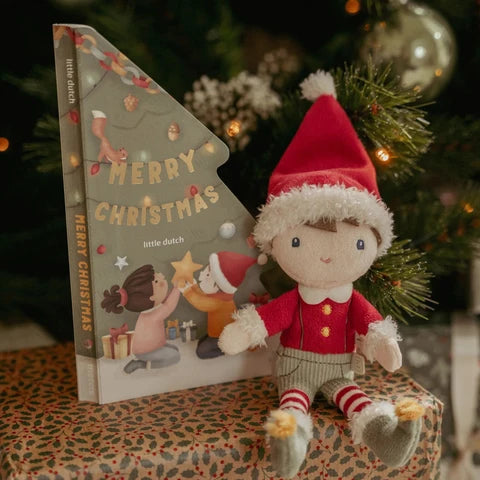 Little Dutch - Christmas Book + Cuddle Jim