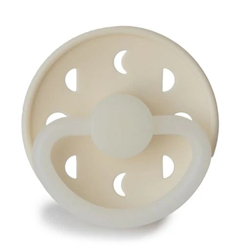 Frigg Pacifier - Latex - Moon Phase Night Glow