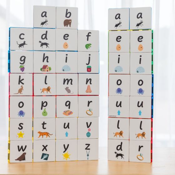 Tile Tek - Tile Topper Alphabet Lowercase 40pc