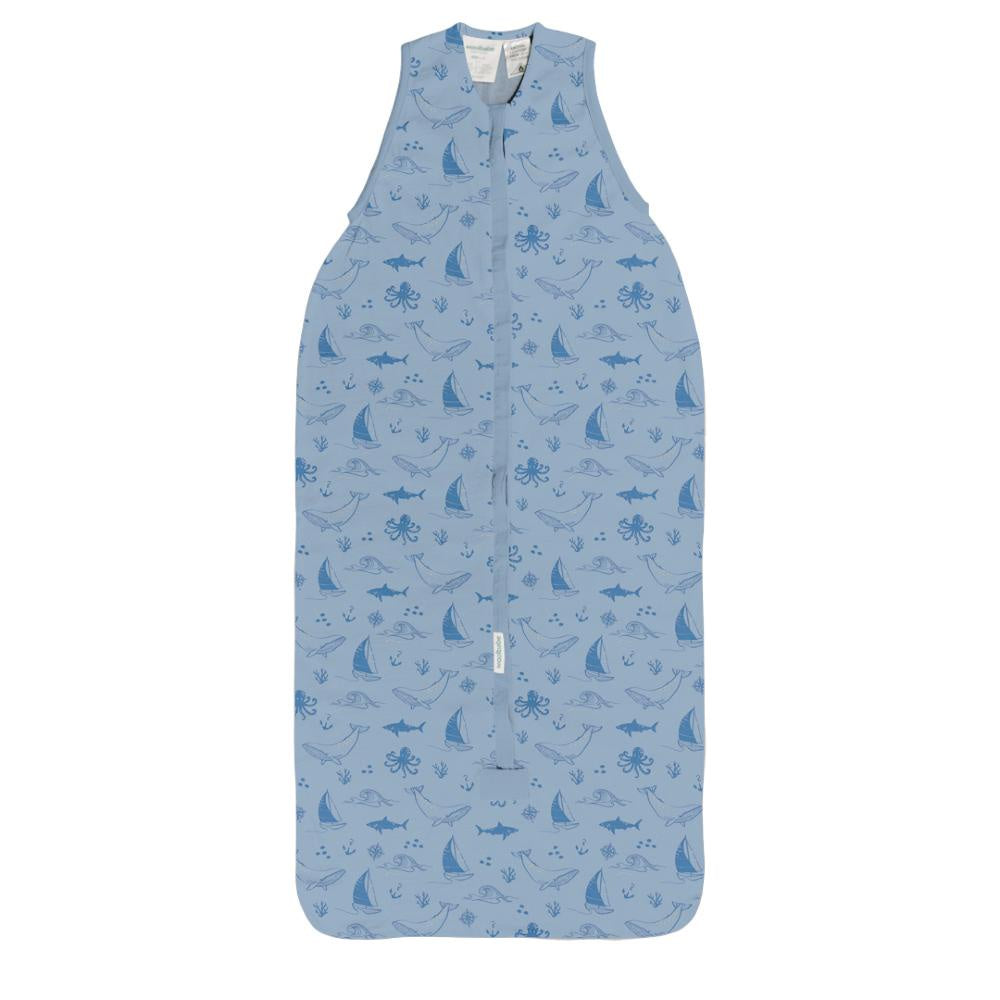 Woolbabe - 3 Seasons Sleep Bag Front Zip 3-24M - Glacier Sail Away