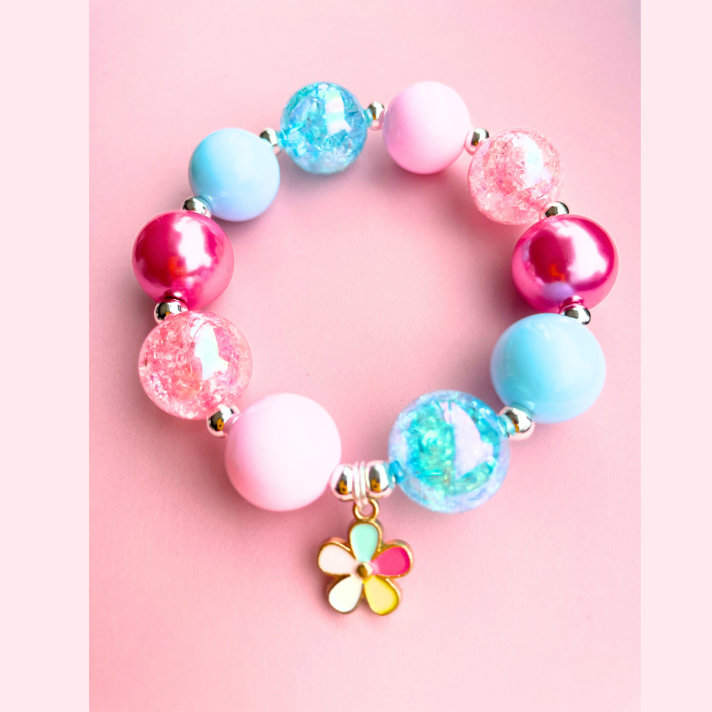 Bubblegum Bella - Charmed Bracelet