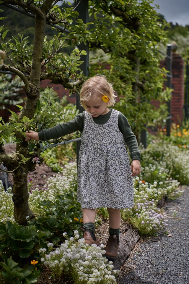 Nature Baby - Amelia Pinafore - Briarwood Heron