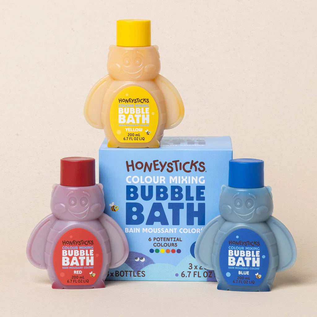 Honeysticks -  Bubble Bath Colour Mixing 3pk