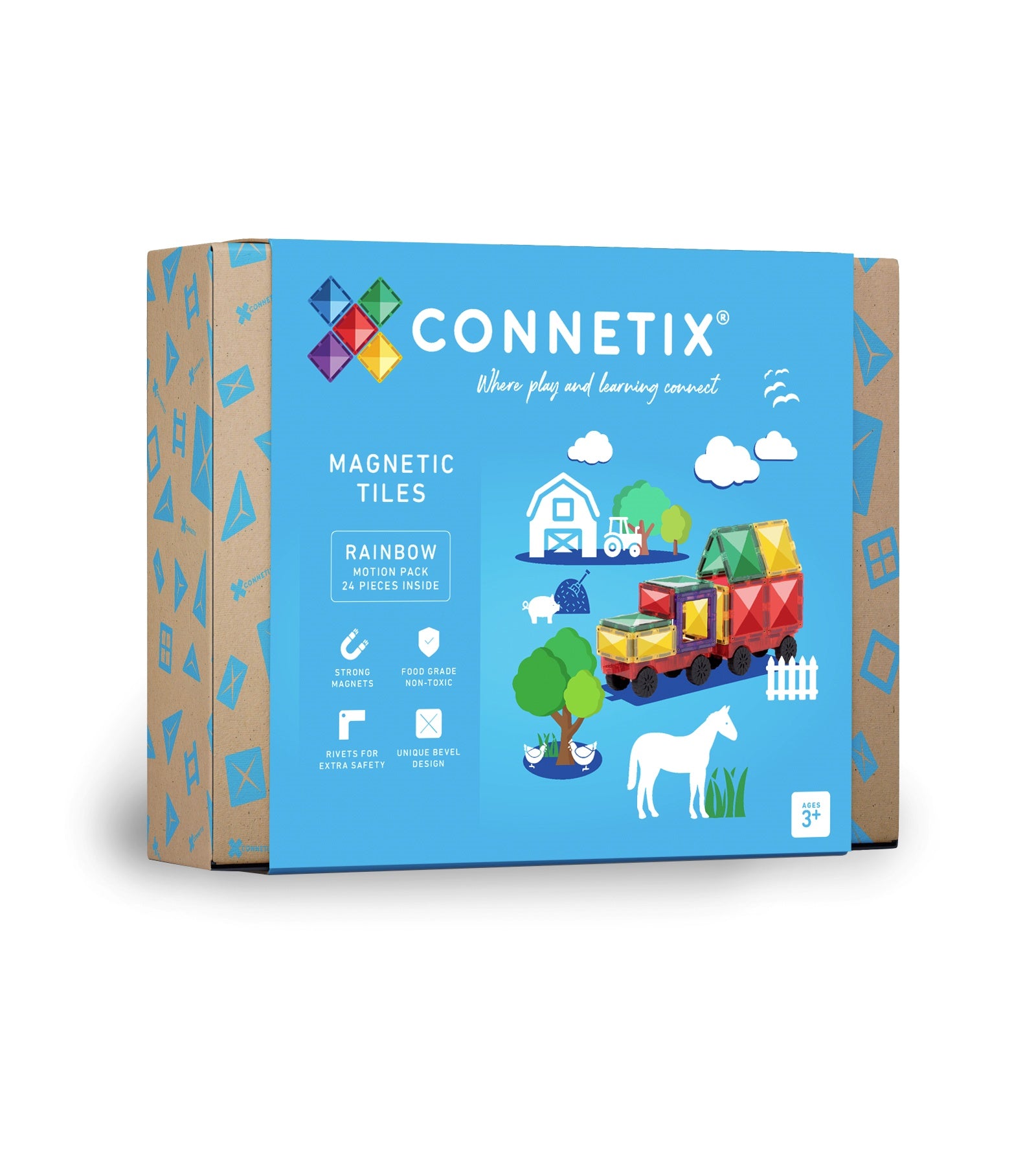 Connetix - Rainbow Motion Pack 24 pc