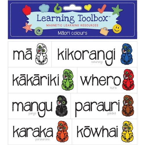 Magnetic Learners -Maori  Numbers / Colours