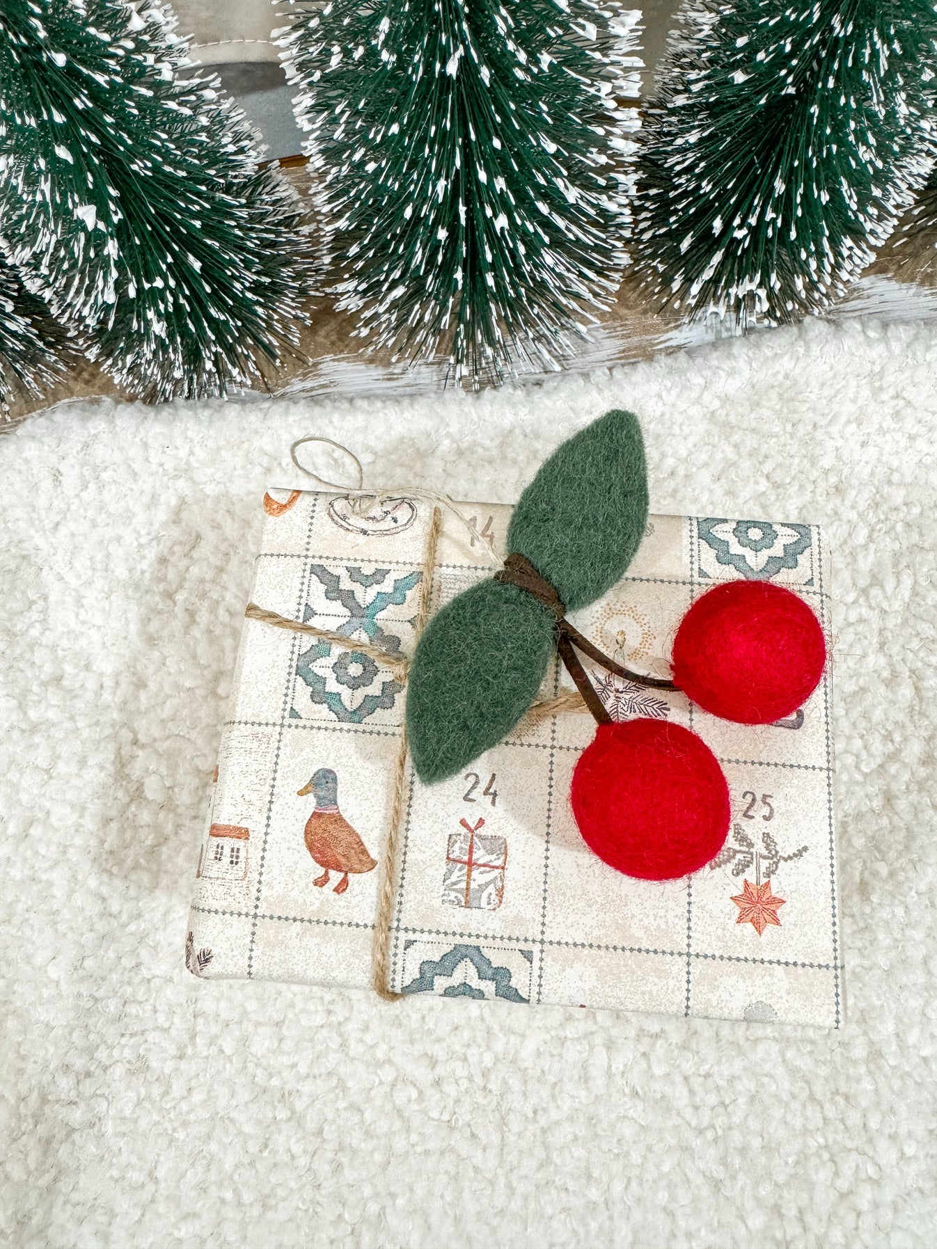 Hanging Felt Christmas Decorations